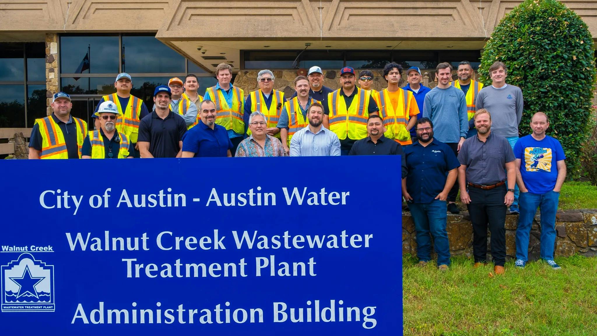 Austin Water's Walnut Creek Wastewater Treatment Plant has received the National Association of Clean Water Agencies' (NACWA) 2026 Platinum Peak Performance Award (Photo credit: Austin Water).