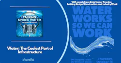 Water the coolest part of infrastructure